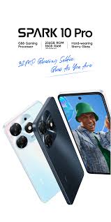 Tecno Spark 10 Pro look